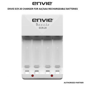 Picture of Envie ECR 20 Charger For AA/AAA Rechargeable Batteries