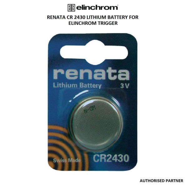 Picture of Renata CR2430 Lithium Button Coin Cell 3V Battery