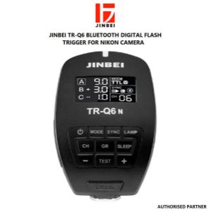 Picture of Jinbei TR-Q6 Bluetooth Digital Flash Trigger for Nikon Cameras