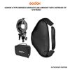 Picture of Godox S-Type Bowen Mount Flash Bracket with Softbox Kit (60x60cm)