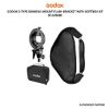 Picture of Godox S-Type Bowens Mount Flash Bracket with Softbox Kit SFUV8080