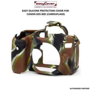 Picture of easyCover Silicone Protection Cover for Canon EOS 80D (Camouflage)