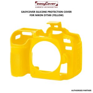Picture of easyCover Silicone Protection Cover for Nikon D7500 (Yellow)