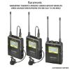 Picture of Saramonic UwMic9 2-Person Camera-Mount Wireless Omni Lavalier Microphone System (TX9+TX9+RX9)