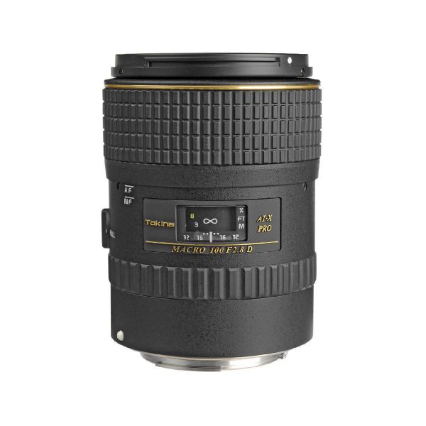 Picture of Tokina 100mm f/2.8 AT-X M100 AF Pro D Macro Autofocus Lens for Nikon AF-D