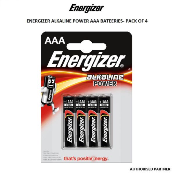 Picture of Energizer Alkaline Power AAA Batteries (4-Pack)