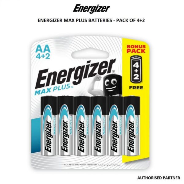 Picture of Energizer Max Plus AAA Battery (4+2-Pack)