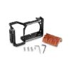 Picture of SmallRig 2097 Camera Cage Kit with Wooden Grip for Sony a6500