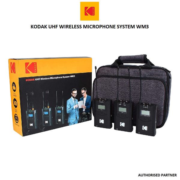 Picture of KODAK UHF Wireless Microphone System WM3