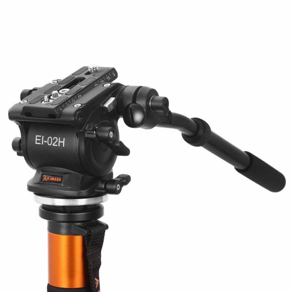 Picture of E-Image EI-02H Fluid Drag Head Flat Base Tripod Ball Head