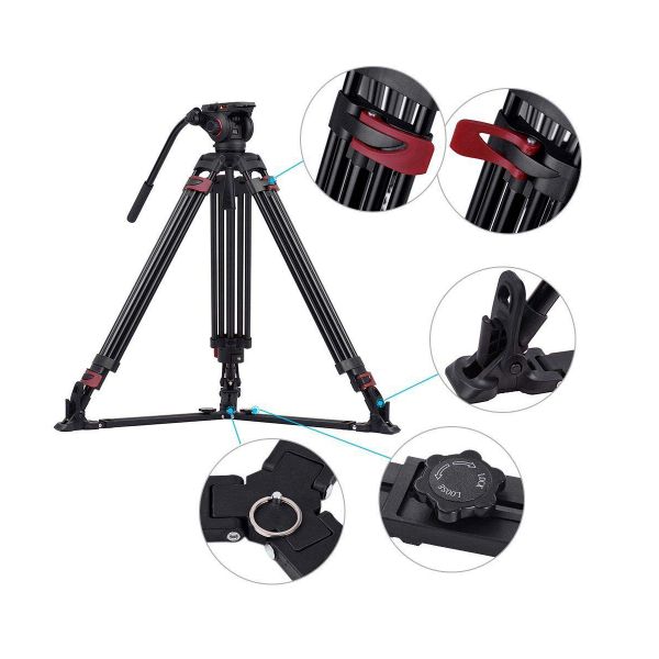 Picture of miliboo MTT609A Professional Tripod