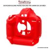 Picture of EasyCover Silicone Protection Cover for Canon EOS-1Dx/ 1DX MARK II /1 DX MARK III RED