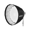 Picture of Godox P120H 120cm Deep Parabolic Soft Box with elinchrom Mount Adapter Ring for Aperture (Black)