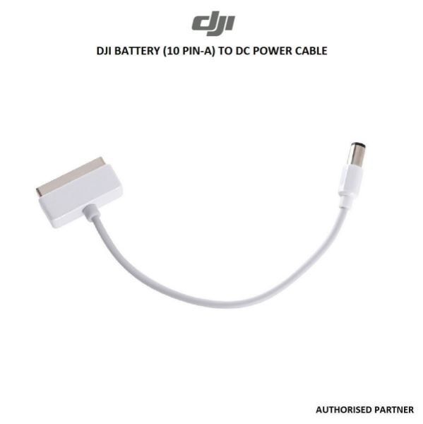 Picture of DJI Battery (10 PIN-A) to DC Power Cable