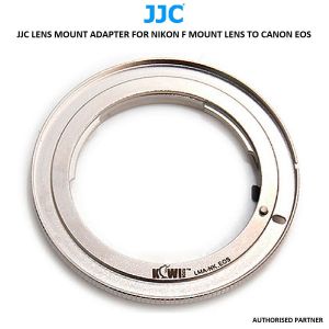 Picture of JJC Lens Mount Adapter For Nikon F Mount Lens To Canon EOS