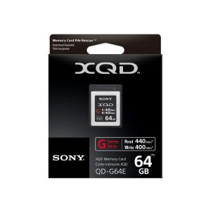 Picture of Sony Professional XQD G Series 64GB Memory Card