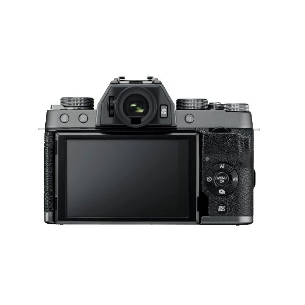 Picture of  Fujifilm X Series X-T100 Mirrorless 24.2MP Digital SLR Camera With XC15-45mm Lens (Dark Silver)