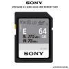 Picture of Sony 64GB SF-E Series UHS-II SDXC Memory Card