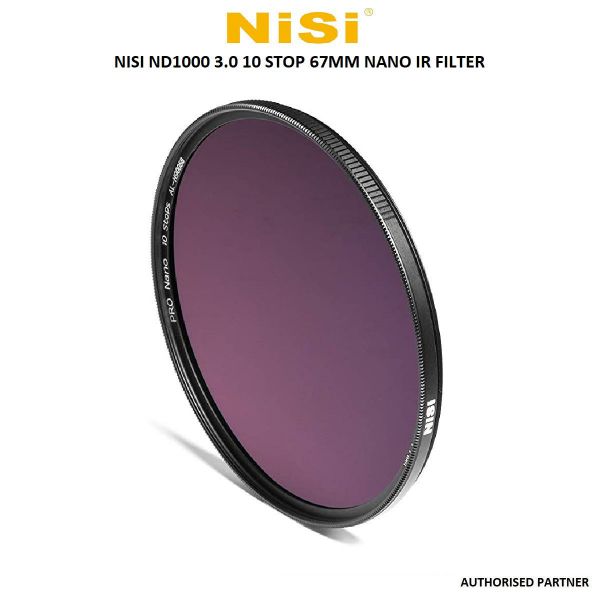 Picture of NiSi 67mm PRO Nano IRND 3.0 Filter (10-Stop)