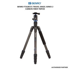 Picture of Benro FTA28CV1 Travel Angel Series 2 Carbon Fiber Tripod with V1E Ball Head