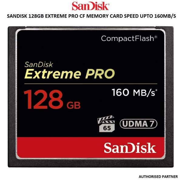 Picture of Unbox SANDISK Extreme Pro CF 128GB 160MB