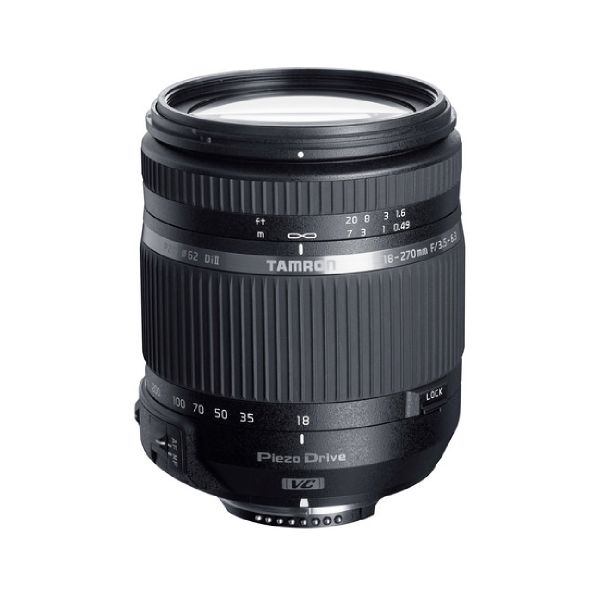 Picture of Tamron 18-270mm f/3.5-6.3 Di II VC PZD Lens for Nikon F
