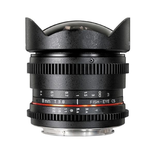 Picture of Samyang 8mm T/3.8 Fisheye Cine Lens for Nikon