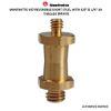 Picture of Manfrotto 037 Reversible Short Stud, with 3/8" & 1/4"-20 Threads (Brass)