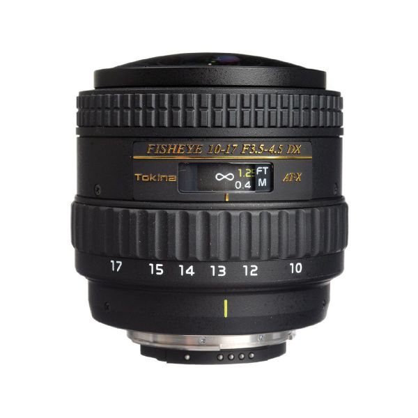 Picture of Tokina AT-X 107 AF DX NH Fisheye 10-17mm f/3.5-4.5 Lens for Nikon