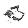 Picture of For Panasonic GH5 with Battery Grip Formfitting Camera Half Cage Top Handle Adjusts 3" to Balance Rig Baseplate with 15mm LWS Rod Support