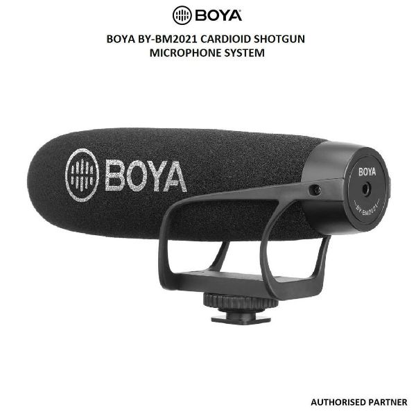 Picture of Boya BY-BM2021 Cardioid Shotgun Microphone System