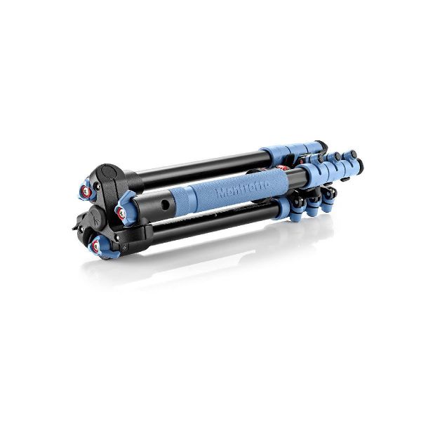 Picture of Manfrotto BeFree Compact Travel Aluminum Alloy Tripod (Blue)