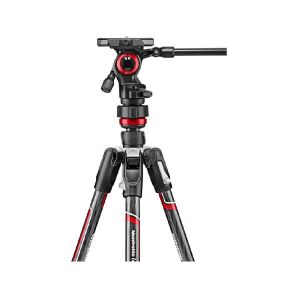 Picture of Manfrotto Befree Live Carbon Fiber Video Tripod Kit with Twist Leg Locks