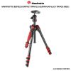 Picture of Manfrotto BeFree Compact Travel Aluminum Alloy Tripod (Red)