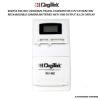 Picture of Digitek DLC 002 Universal Travel Charger for 3.7V Lithium Ion Rechargeable Camera Batteries with USB Output & LCD Display (White)