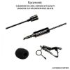 Picture of Saramonic SR-LMX1+ Broadcast Quality Lavaliere Clip-on Microphone (Black)