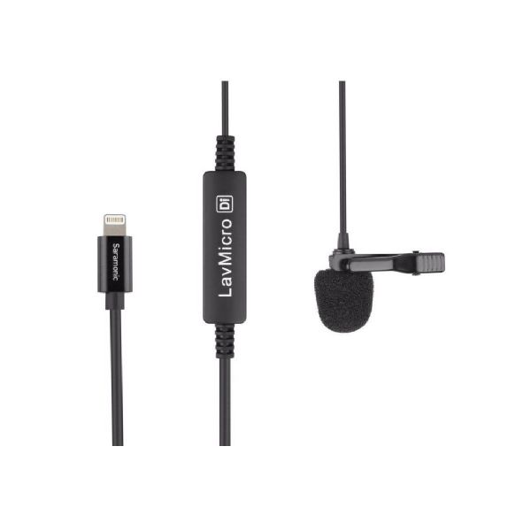 Picture of Saramonic LavMicro DI Broadcast Lavalier Microphone with Lightning Connector