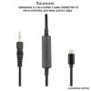 Picture of Saramonic LC-C35 Locking 3.5mm Connector to Apple-Certified Lightning Output Cable