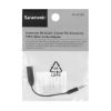 Picture of Saramonic SR-UC201 3.5mm TRS Female to 3.5mm TRRS Male Adapter Cable for Smartphones (3")