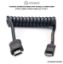 Picture of Atomos AtomFLEX HDMI (Type-A) Male to Mini-HDMI (Type-C) Male Coiled Cable (12 to 24")