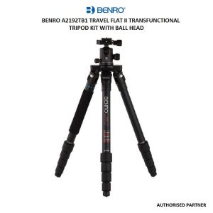 Picture of Benro A2192TB1 Travel Flat II Transfunctional Tripod Kit with Ball Head