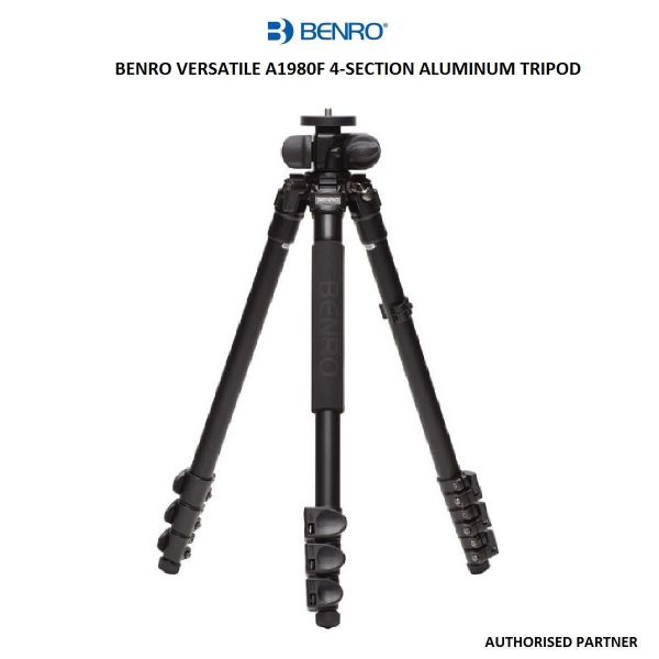 Picture of Benro Versatile A1980F 4-Section Aluminum Tripod