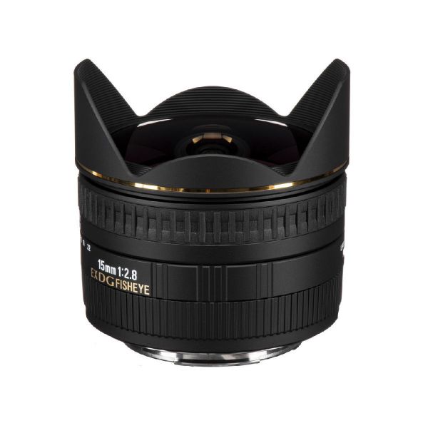 Picture of Sigma 15mm f/2.8 EX DG Diagonal Fisheye Lens for Canon EF