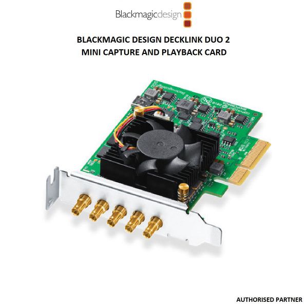 Picture of Blackmagic Design DeckLink Duo 2 Mini Capture and Playback Card