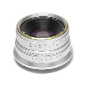 Picture of 7artisans Photoelectric 25mm f/1.8 Lens for Canon EF-M (Silver)