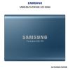 Picture of Samsung T5 500GB USB 3.1 Gen 2 (10Gbps, Type-C) External Solid State Drive (Portable SSD) Alluring Blue