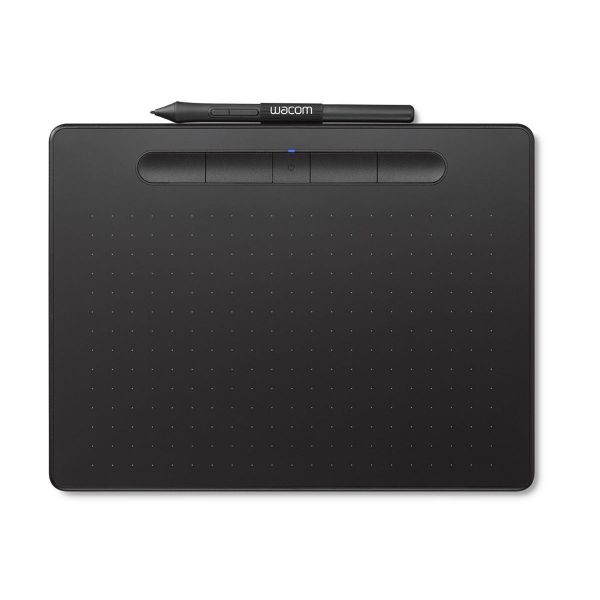 Picture of Wacom Intuos Bluetooth Creative Pen Tablet (Medium, Black) CTL6100WL