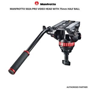 Picture of Manfrotto 502A Pro Video Head with 75mm Half Ball