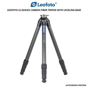 Picture of Leofoto LS-324CEX Ranger Series Carbon Fiber Tripod with 15-Degree Leveling Base