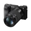 Picture of Sony Alpha ILCE-6100Y 24.2 MP Mirrorless Camera with 16-50 mm and 55-210 mm Zoom Lenses 